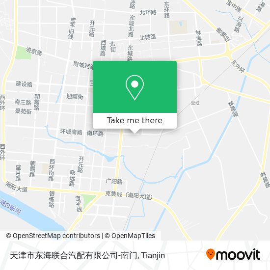 天津市东海联合汽配有限公司-南门 map