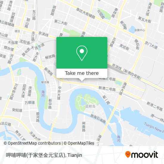 呷哺呷哺(于家堡金元宝店) map