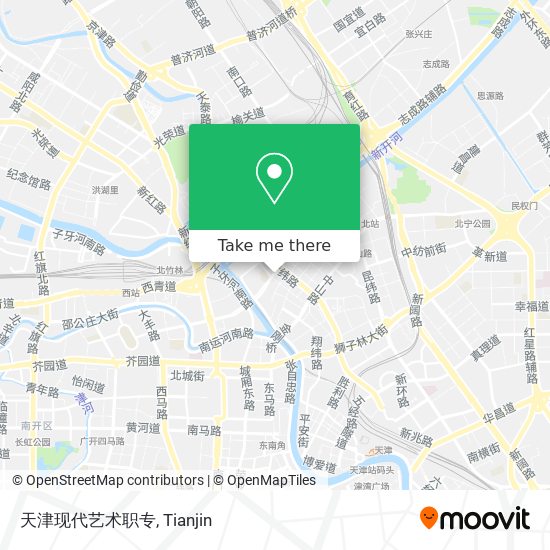 天津现代艺术职专 map