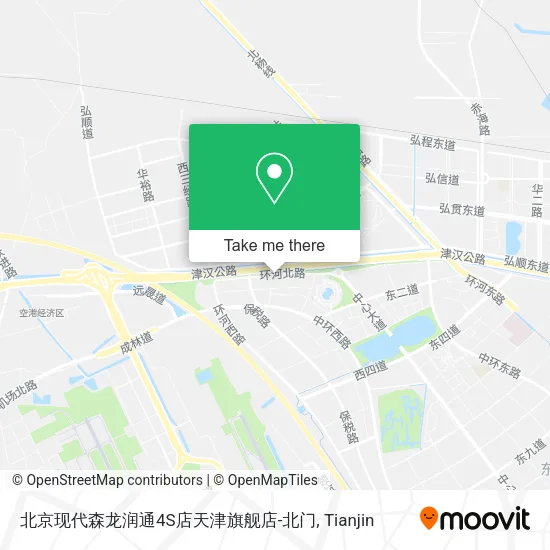北京现代森龙润通4S店天津旗舰店-北门 map