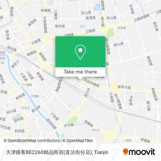 天津路客BE2260精品民宿(直沽街分店) map