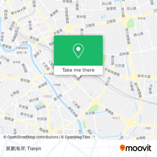 展鹏海岸 map