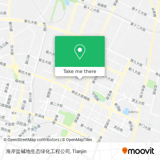 海岸盐碱地生态绿化工程公司 map