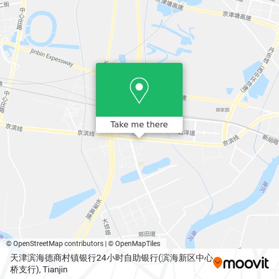 天津滨海德商村镇银行24小时自助银行(滨海新区中心桥支行) map