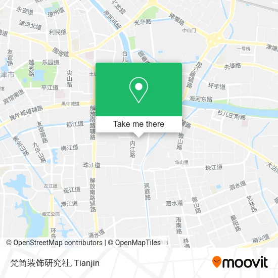 梵简装饰研究社 map