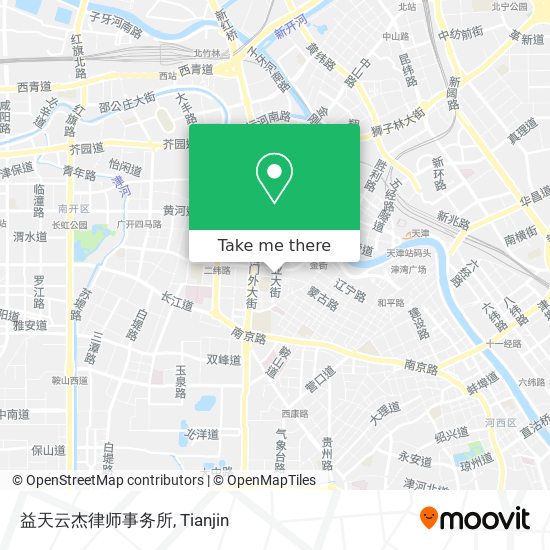 益天云杰律师事务所 map
