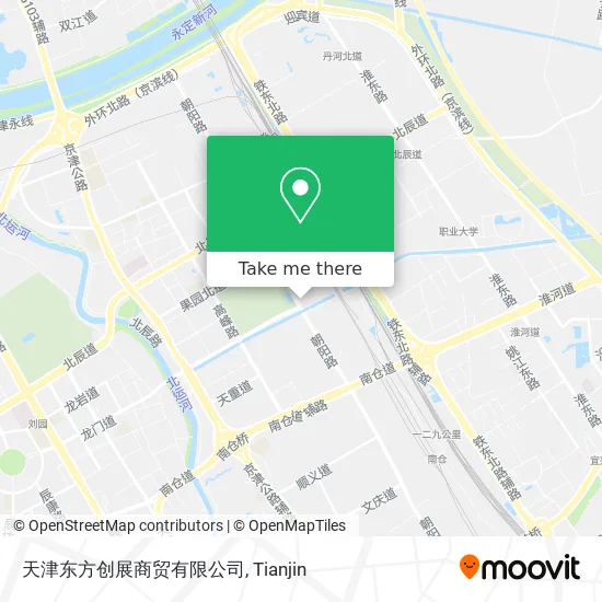 天津东方创展商贸有限公司 map