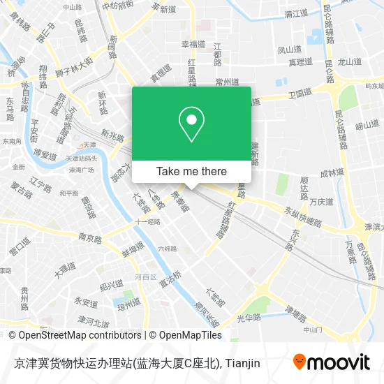 京津冀货物快运办理站(蓝海大厦C座北) map