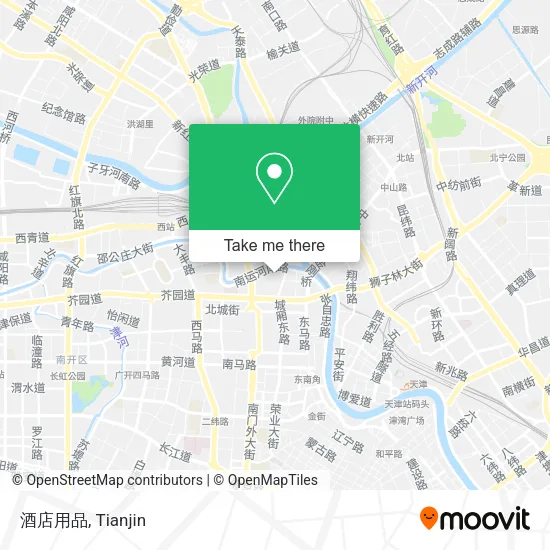 酒店用品 map