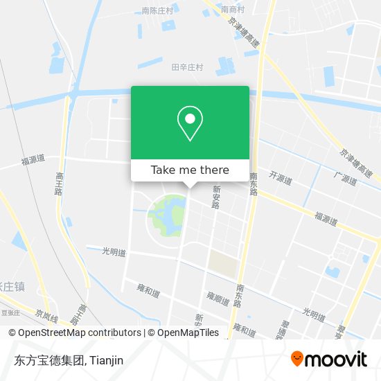 东方宝德集团 map