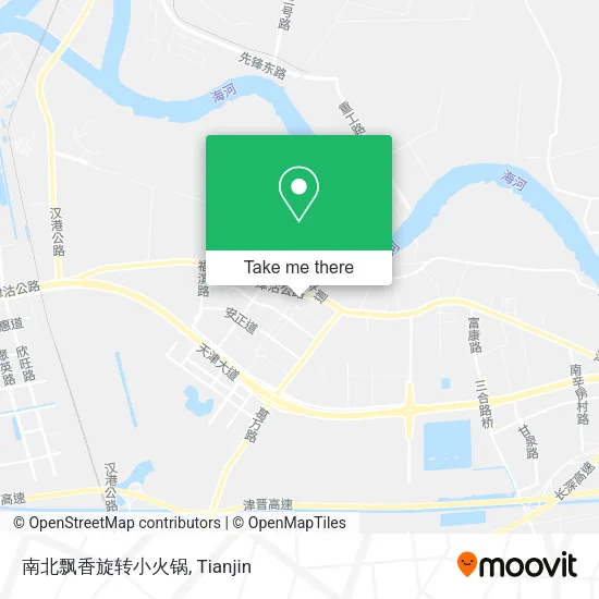 南北飘香旋转小火锅 map