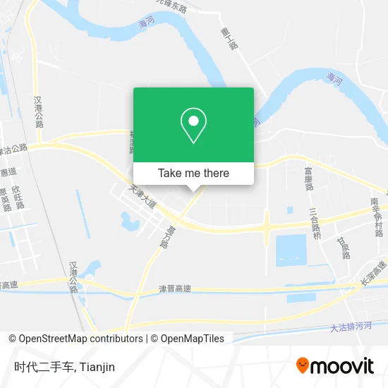 时代二手车 map