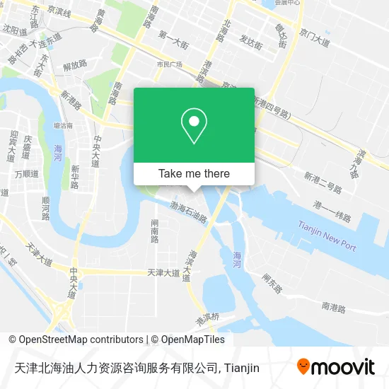天津北海油人力资源咨询服务有限公司 map