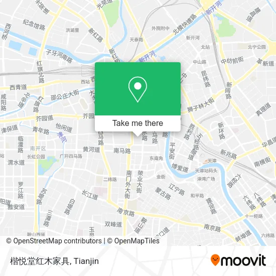 楷悦堂红木家具 map
