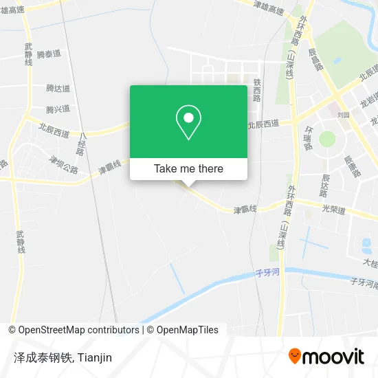 泽成泰钢铁 map