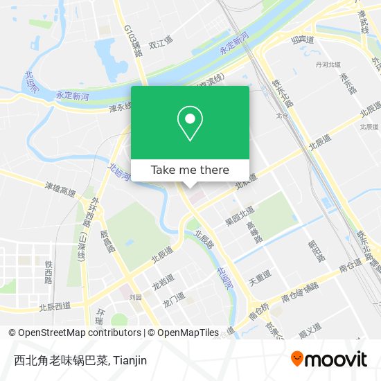 西北角老味锅巴菜 map