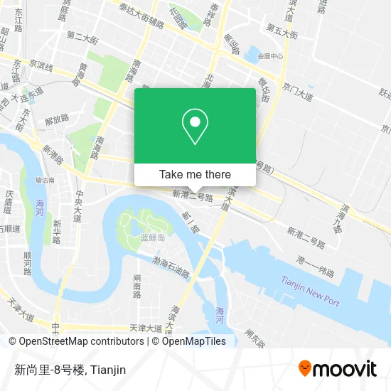 新尚里-8号楼 map