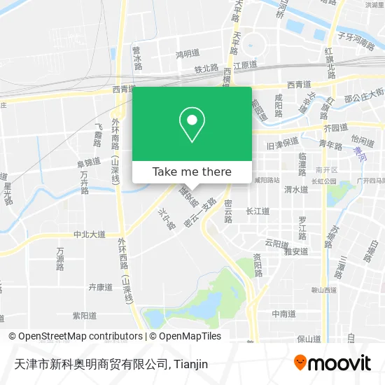 天津市新科奥明商贸有限公司 map