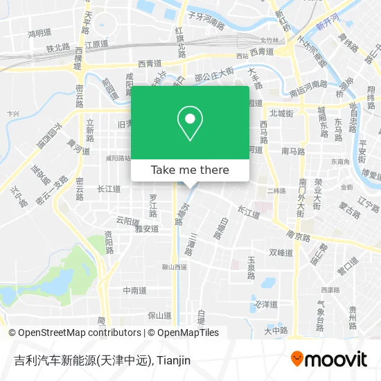 吉利汽车新能源(天津中远) map