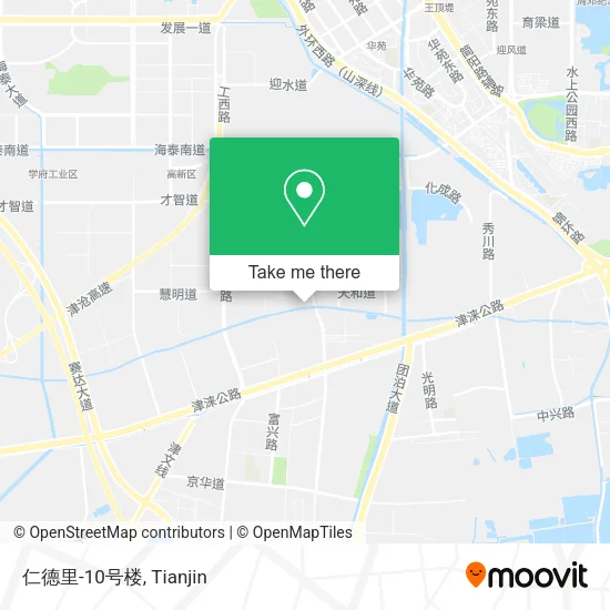仁德里-10号楼 map