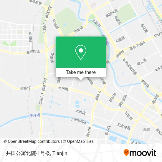 井田公寓北院-1号楼 map