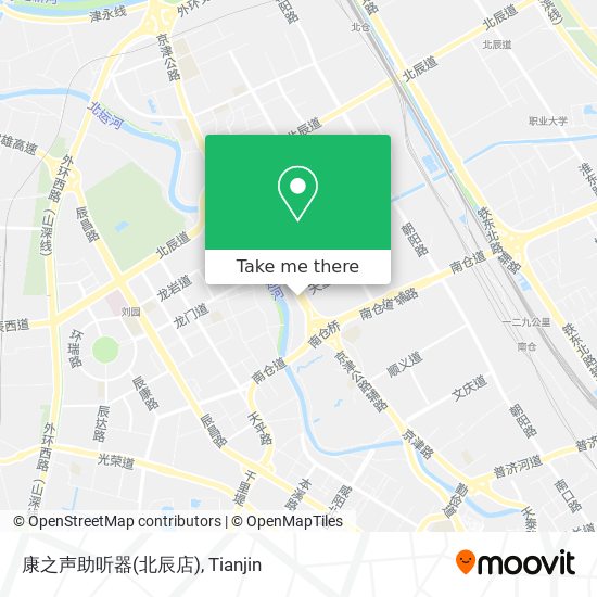 康之声助听器(北辰店) map