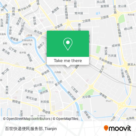 百世快递便民服务部 map