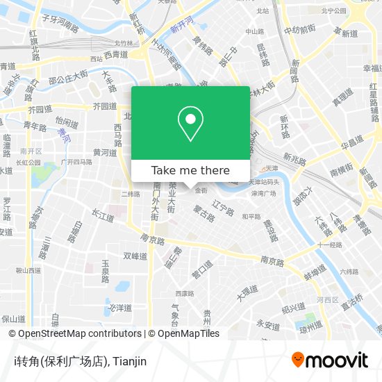 i转角(保利广场店) map