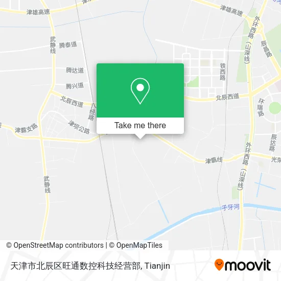 天津市北辰区旺通数控科技经营部 map
