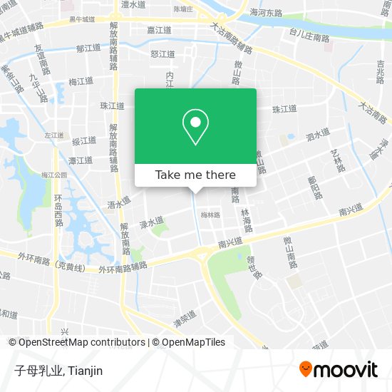 子母乳业 map