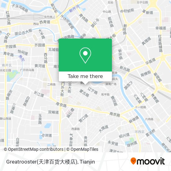 Greatrooster(天津百货大楼店) map