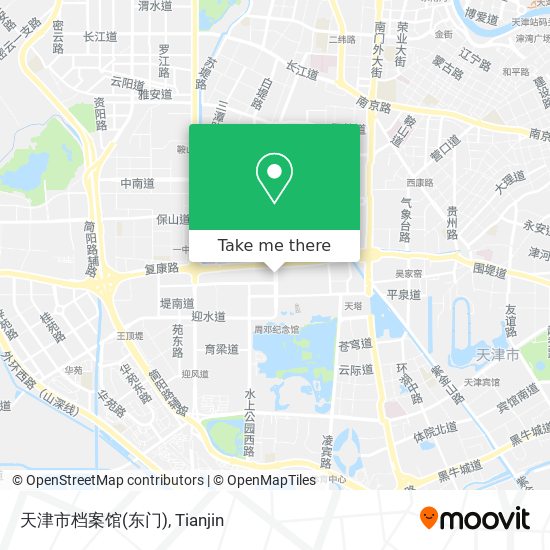 天津市档案馆(东门) map