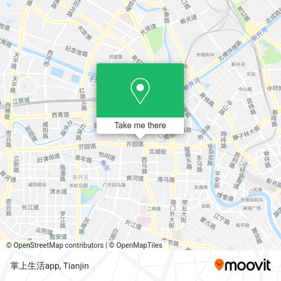 掌上生活app map