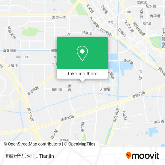 嗨歌音乐火吧 map