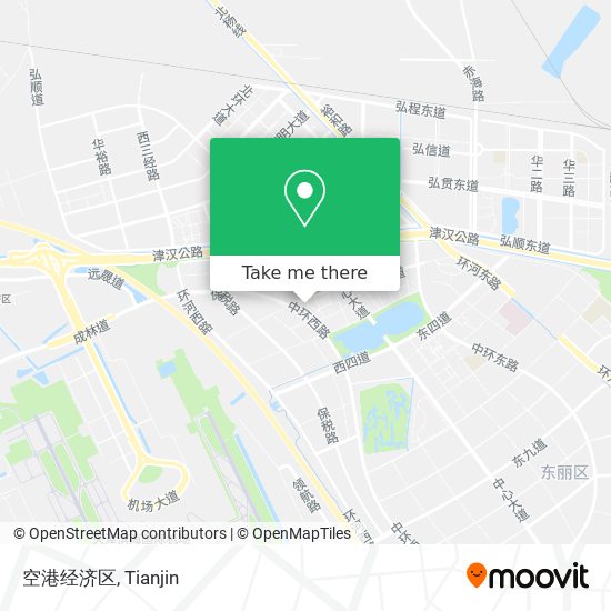 空港经济区 map