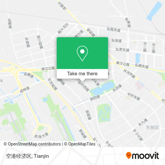 空港经济区 map
