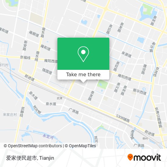 爱家便民超市 map