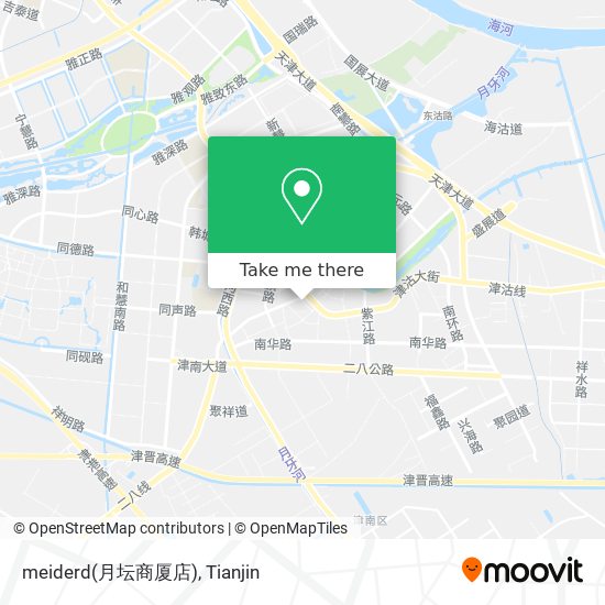 meiderd(月坛商厦店) map