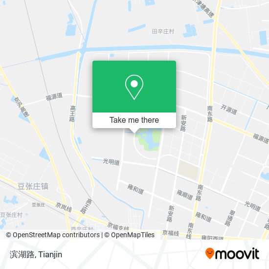 滨湖路 map