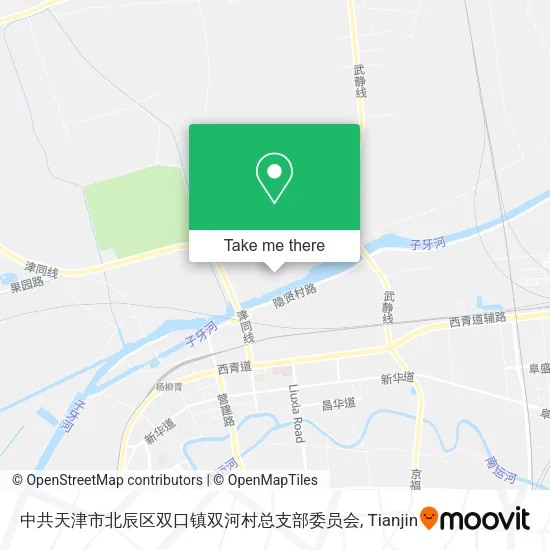 中共天津市北辰区双口镇双河村总支部委员会 map