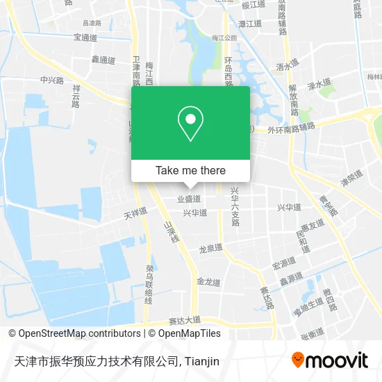 天津市振华预应力技术有限公司 map