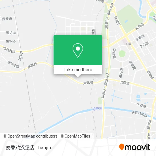 麦香鸡汉堡店 map
