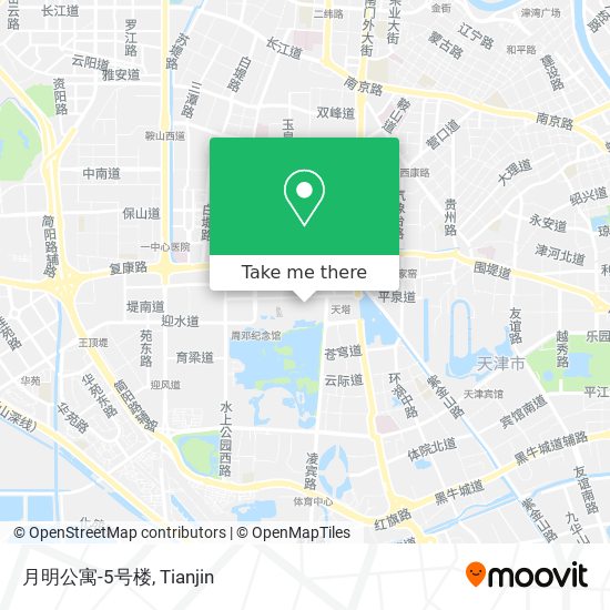 月明公寓-5号楼 map