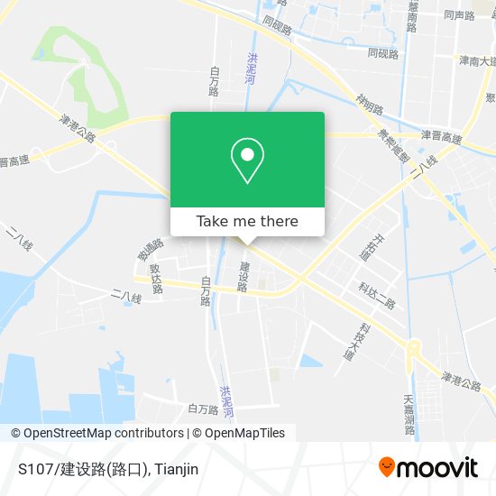 S107/建设路(路口) map