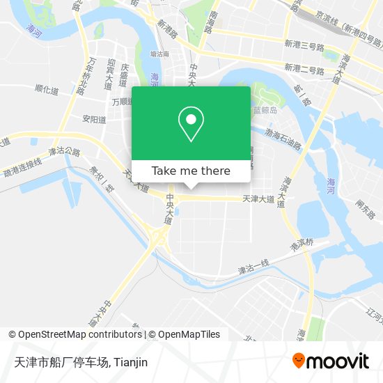 天津市船厂停车场 map