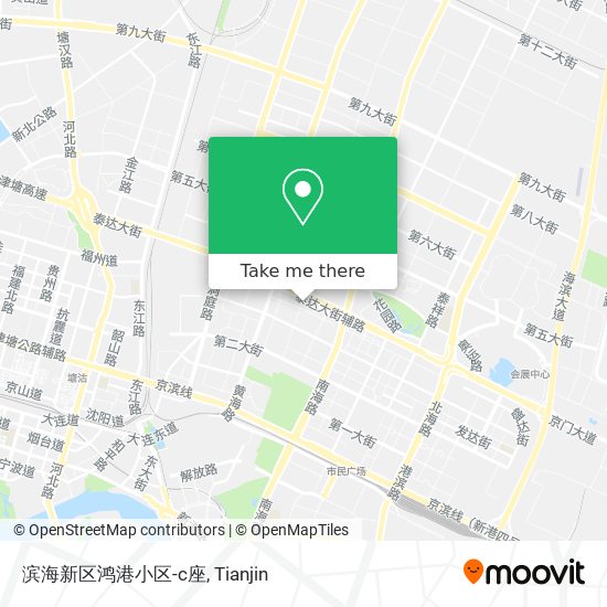 滨海新区鸿港小区-c座 map