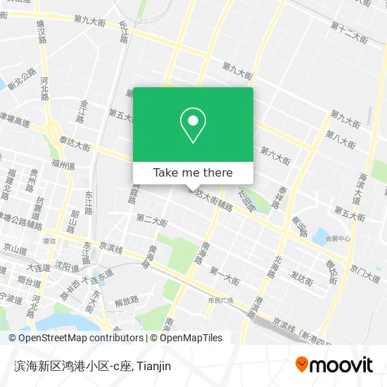 滨海新区鸿港小区-c座 map