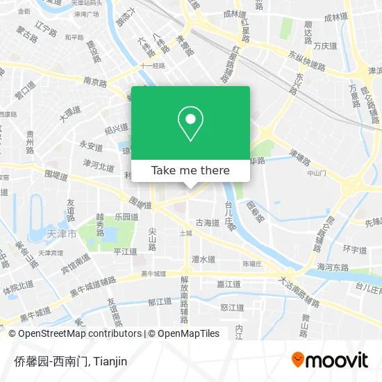 侨馨园-西南门 map