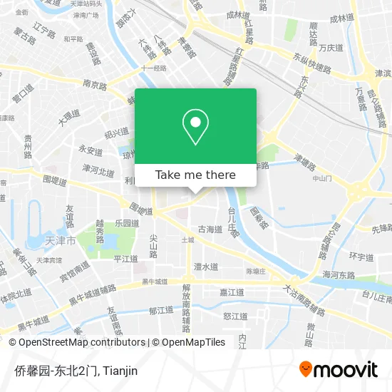 侨馨园-东北2门 map