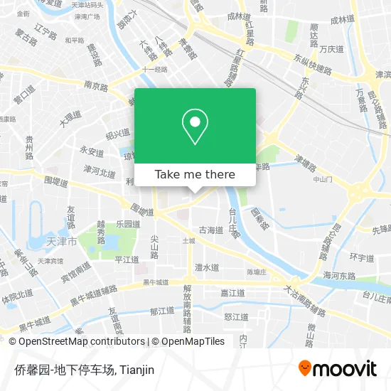 侨馨园-地下停车场 map